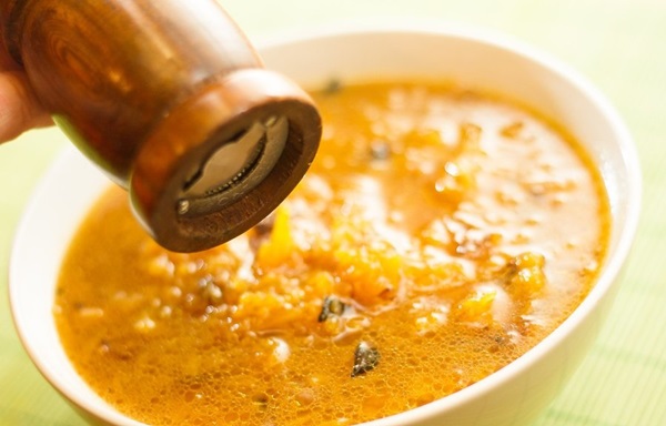 Deliziosa zuppa di zucca