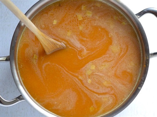 Deliziosa zuppa di zucca