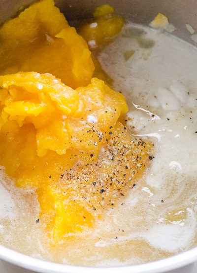 Deliziosa zuppa di zucca