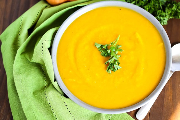 Deliziosa zuppa di zucca