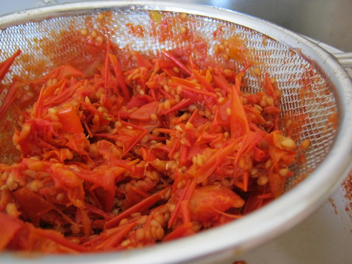 Succo di pomodoro per l'inverno