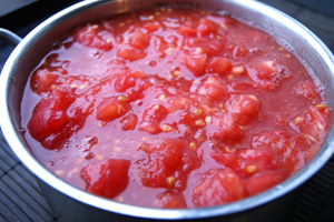Succo di pomodoro per l'inverno