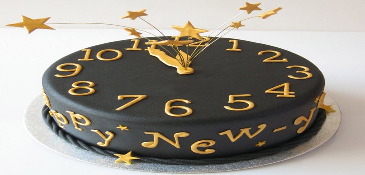 Torta per il nuovo anno 2015