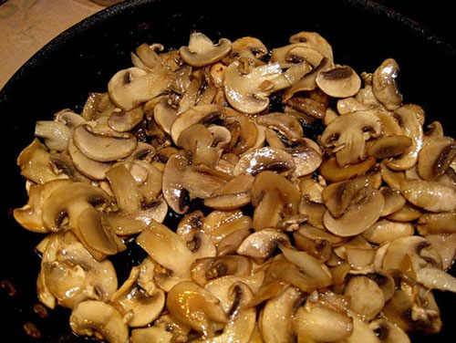 Cavolo arrostito con funghi