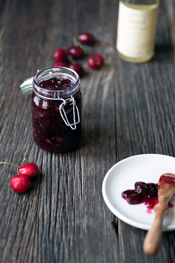 Jam-cinque minuti ciliegia