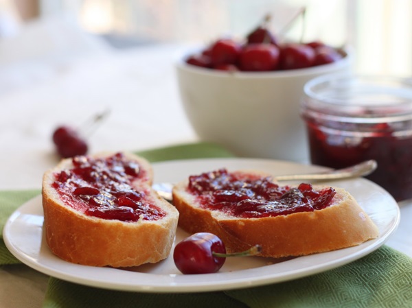 Jam-cinque minuti ciliegia