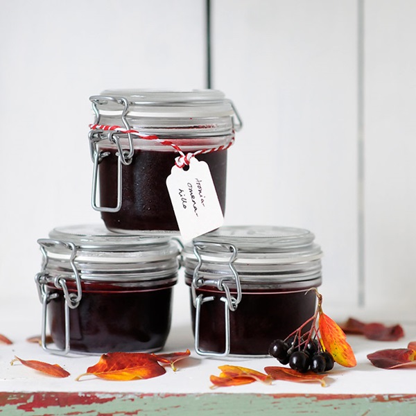 Marmellata di aronia nera
