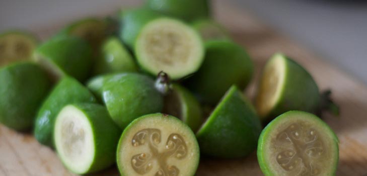 Jam of feijoa, una ricetta con una foto
