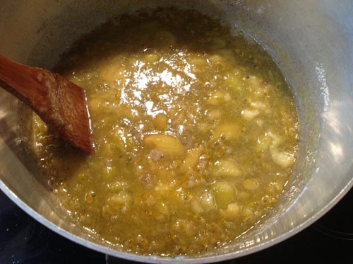 Jam of feijoa, una ricetta con una foto