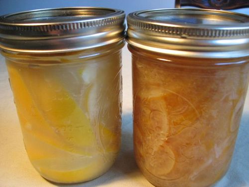 Zuppa di limone con zenzero