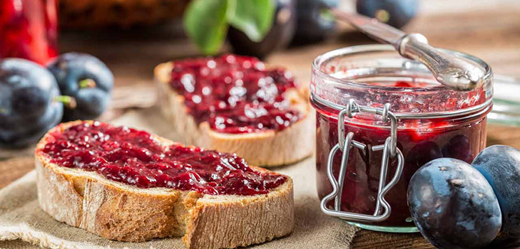 Come preparare la marmellata da una prugna con una pietra e snocciolate - ricette semplici