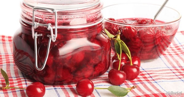 Ciliegie in inverno - ricette - marmellata con semi e senza semi, briefing di cinque minuti, marmellata, gelatina senza gelatina, composta di ciliegie