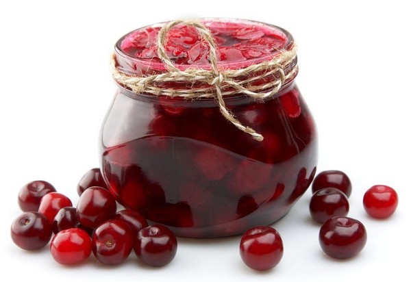 Ciliegie in inverno - ricette - marmellata con semi e senza semi, briefing di cinque minuti, marmellata, gelatina senza gelatina, composta di ciliegie
