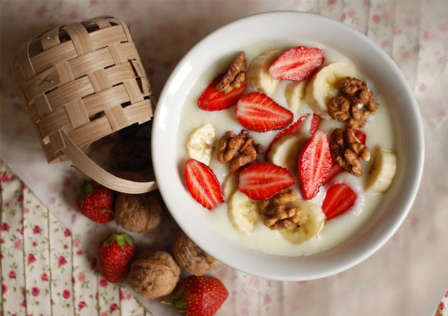 cereali con frutta