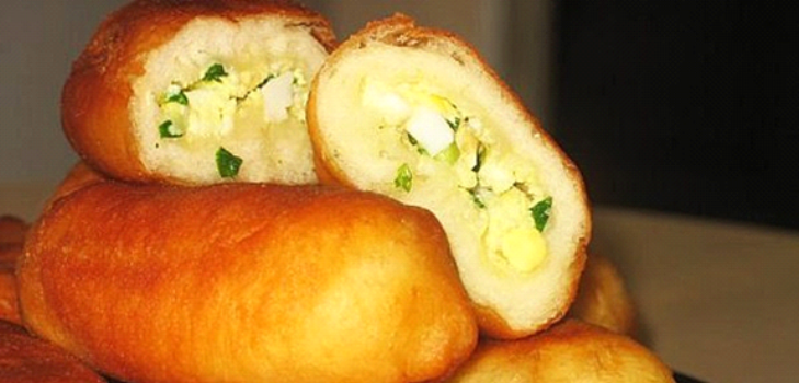 patties con cipolla e uova