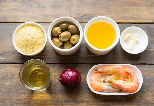 Ricetta squisita per la pasta con gamberi