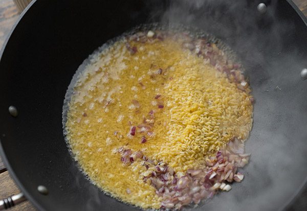Ricetta squisita per la pasta con gamberi