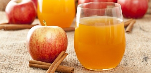 Succo di mele per l'inverno