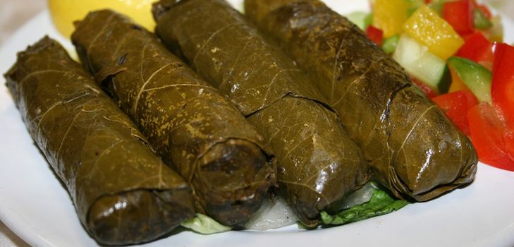 Come sottaceto foglie di vite per dolma