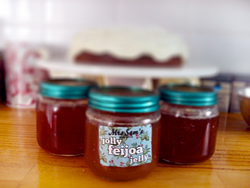 Gelatina da feijoa per l'inverno, una ricetta con una foto