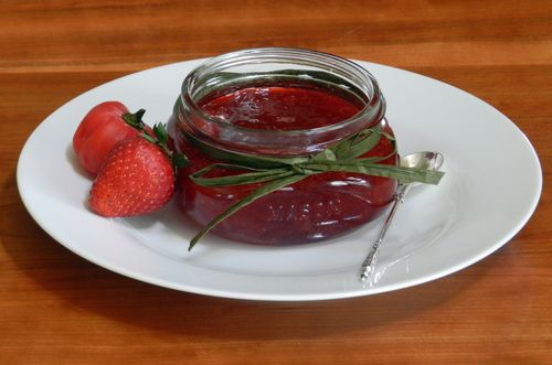 Gelatina di marmellata di ciliegie