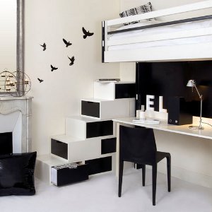 Interni in bianco e nero