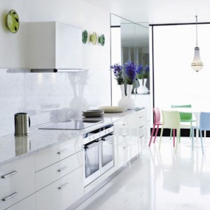 Colore nell'interno della cucina