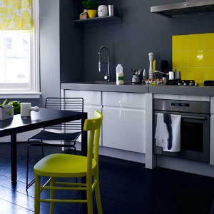 Colore nell'interno della cucina