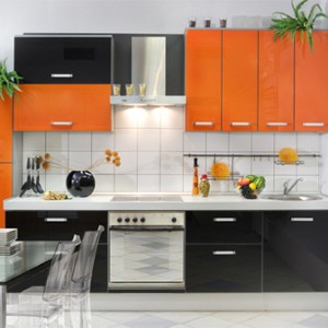 Colore nell'interno della cucina