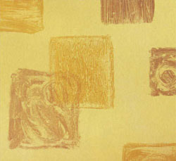 Decorazione murale decorativa: tecnica di stampa mono Decorazione murale decorativa: tecnica di stampa mono