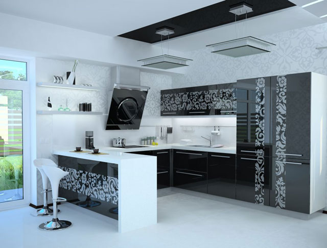 Interni della cucina