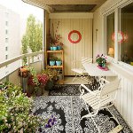 Come scegliere mobili per una loggia Come scegliere mobili per una loggia