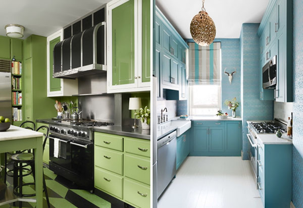 Piccola cucina: quattro design segreto elegante
