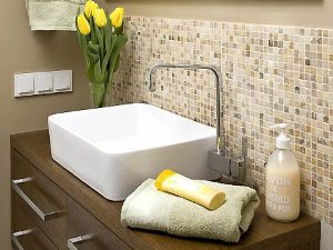 Mosaico in bagno