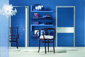 Blu nell'interno