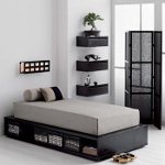 Camera da letto in stile giapponese