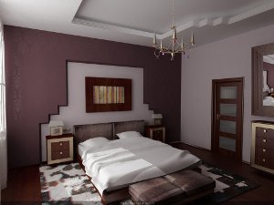 Art-deco stile all'interno