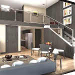 Loft nello stile interno