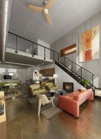 Loft nello stile interno