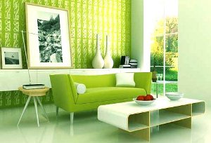Colore verde all'interno
