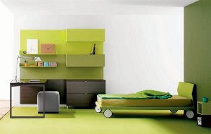 Colore verde all'interno