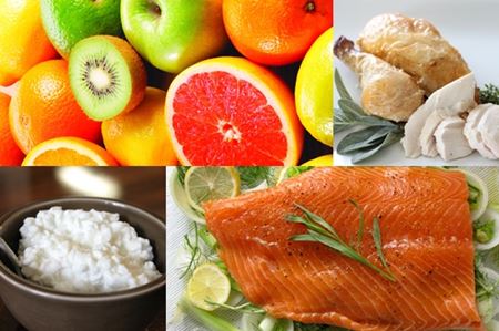Il menu dieta è di sei petali