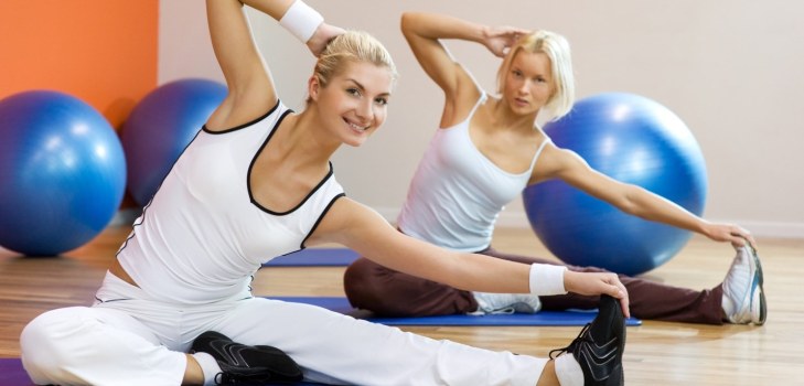ragazze in palestra